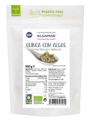 Quinoa com Algas (Quinoa real com Wakame)