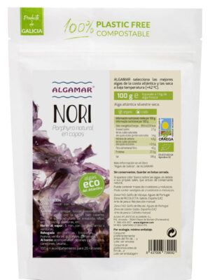 Alga Nori (Porphyra) | 100gr