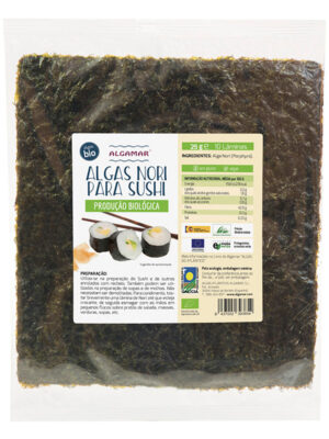 Algas Nori para Sushi | 25gr