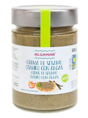 Creme de sésamo com algas