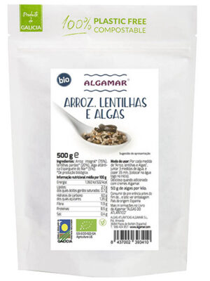 Arroz, Lentilhas e Algas