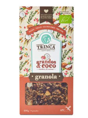 Granola de Arandos e Côco (s/ glúten)