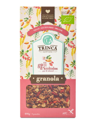 Granola de bagas Gogi e Amêndoa (s/ glúten)