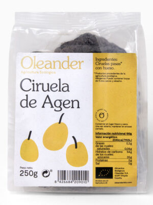 Ameixa de Agen com caroço  | 250gr