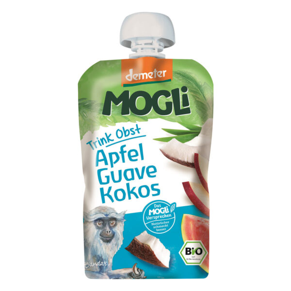 Smoothie, maçã, goiaba e côco