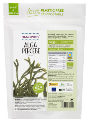 Alga Percebe, (Codium), 50gr