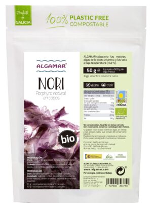 Alga Nori (Porphyra) | 50gr