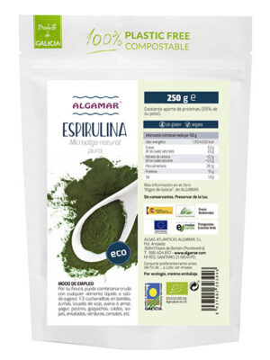 Espirulina em pó, 250gr