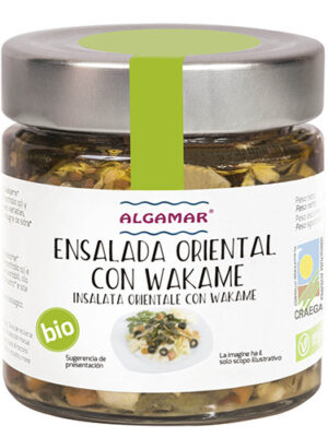 Salada Oriental com Wakame